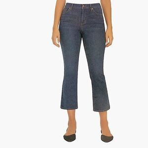 Ralph Lauren 👖Chaps Mid Rise Crop Kick ‘Verona’ Jeans Size 6/28